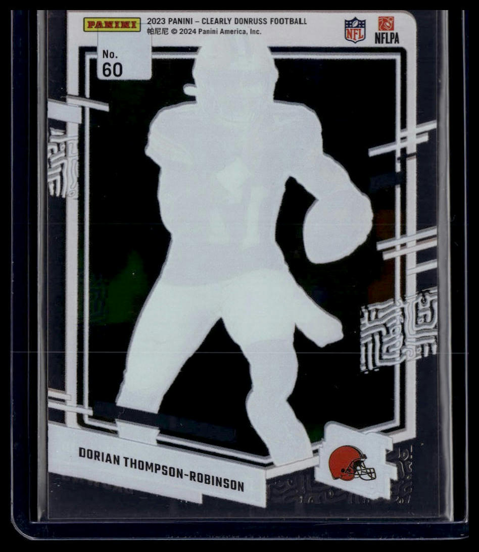 2023 Clearly Donruss #60 Dorian Thompson-Robinson