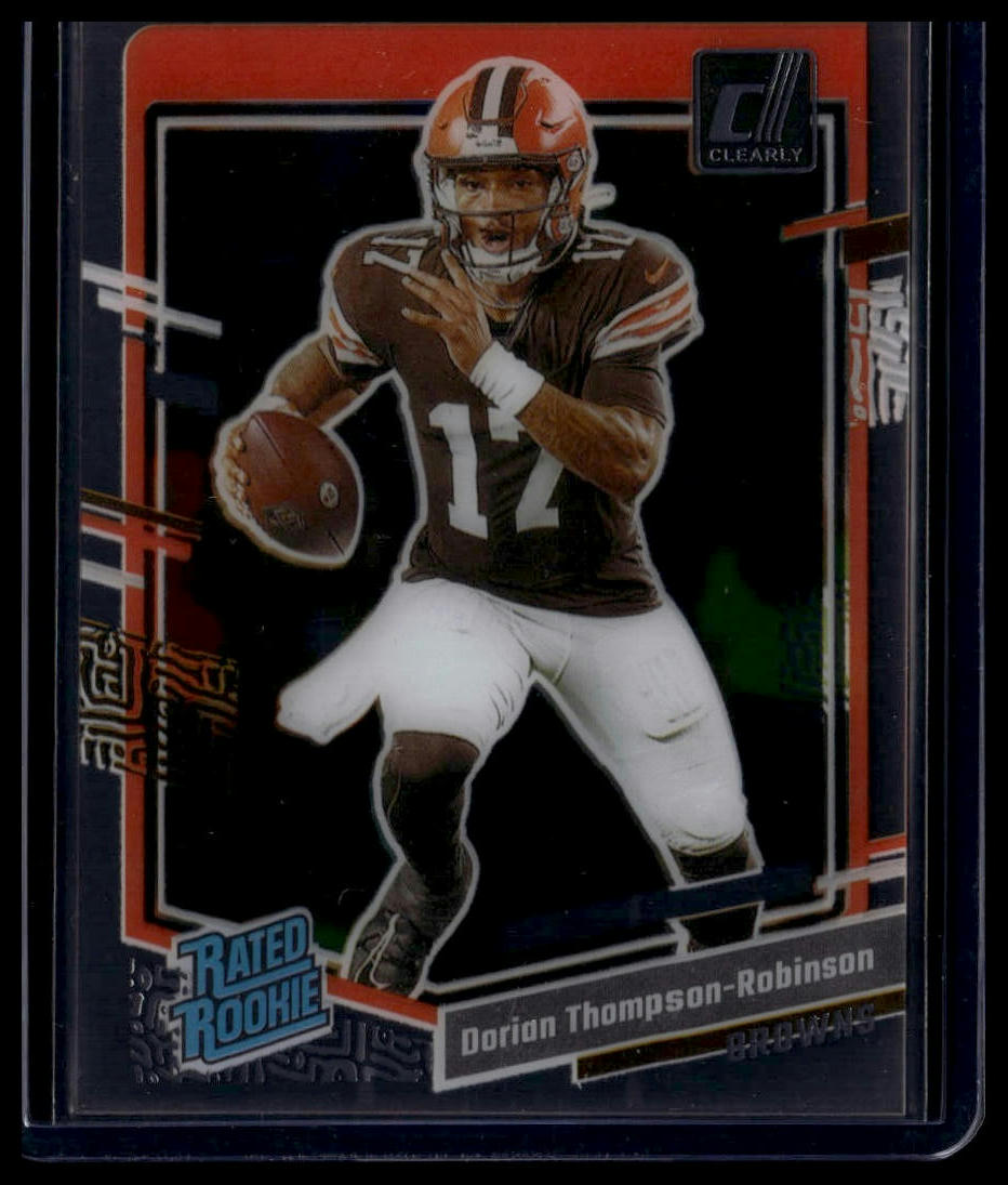 2023 Clearly Donruss #60 Dorian Thompson-Robinson