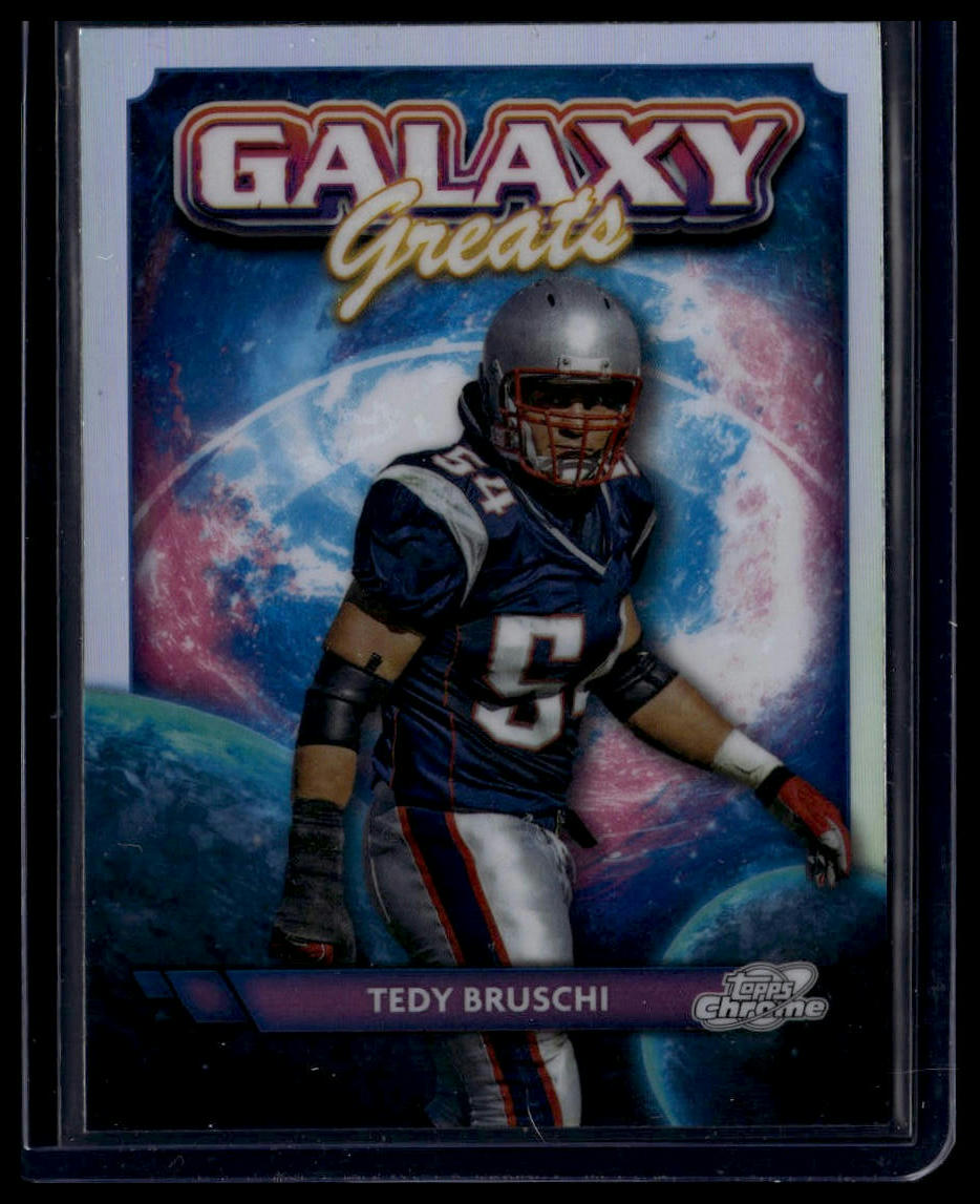 2024 Topps Chrome Cosmic #GG-21 Tedy Bruschi Galaxy Greats