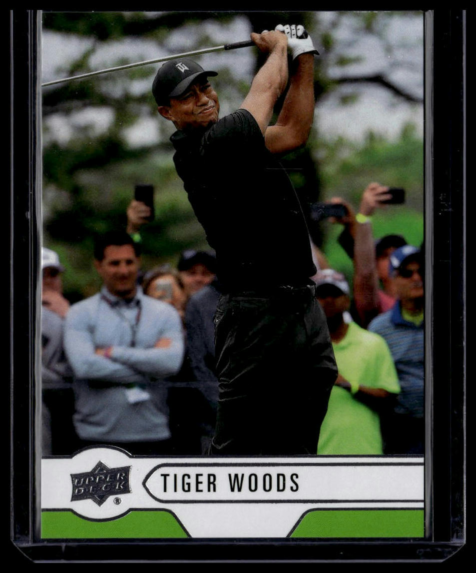 2021 SP Authentic #UD-1 Tiger Woods Upper Deck