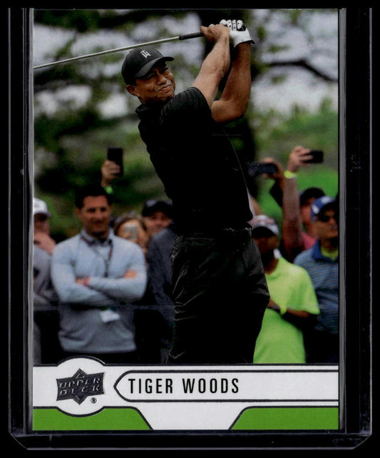 2021 SP Authentic #UD-1 Tiger Woods Upper Deck