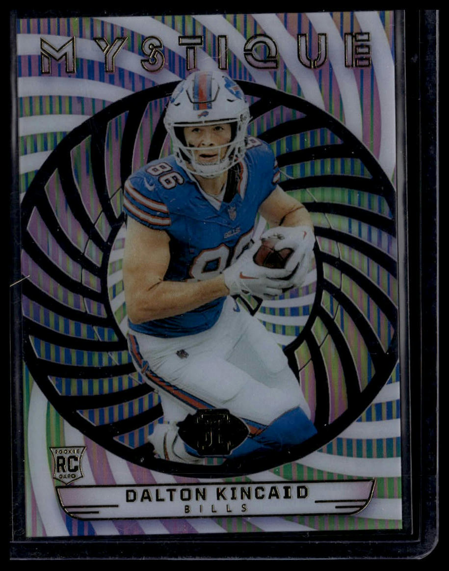 2023 Panini Illusions #7 Dalton Kincaid Mystique Rainbow