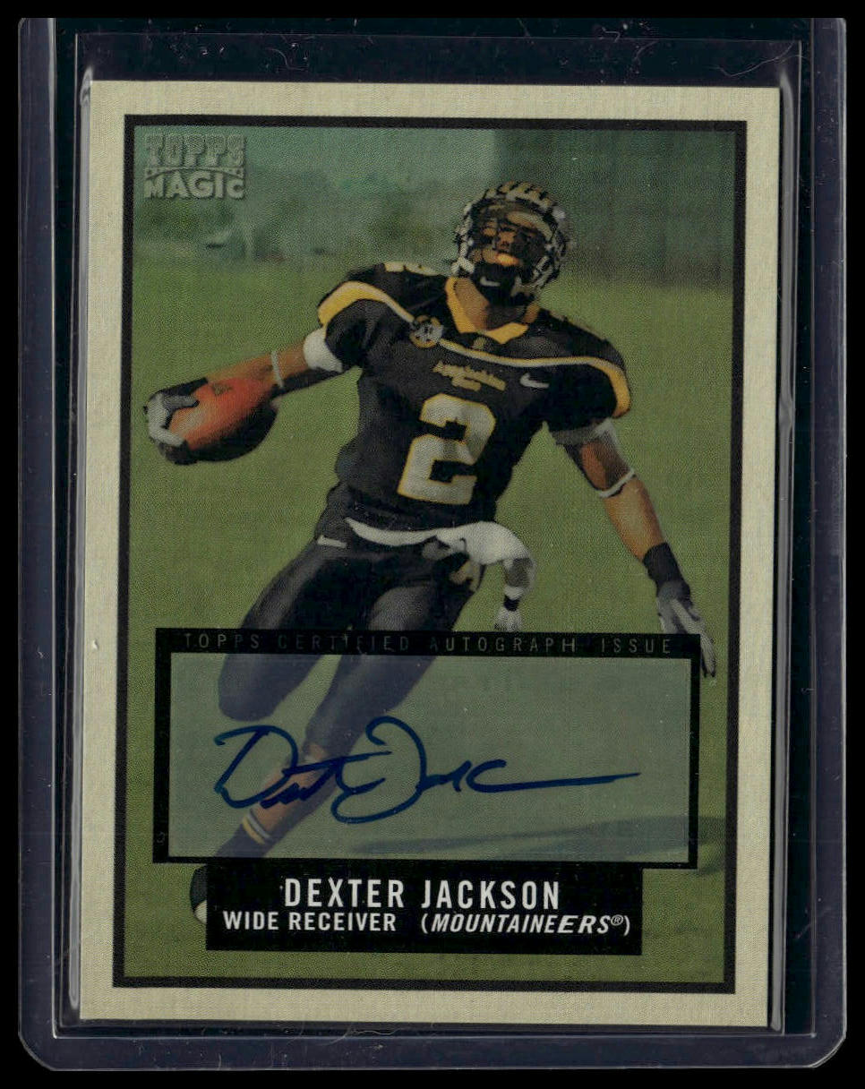 2009 Topps Magic #8 Dexter Jackson Autographs