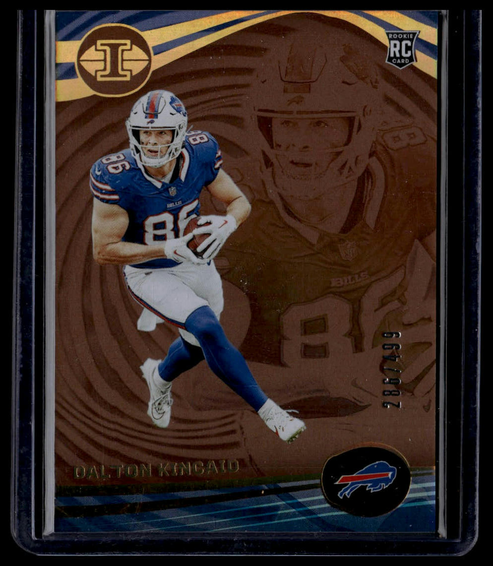 2023 Panini Illusions #13 Dalton Kincaid Bronze Trophy Collection #/499
