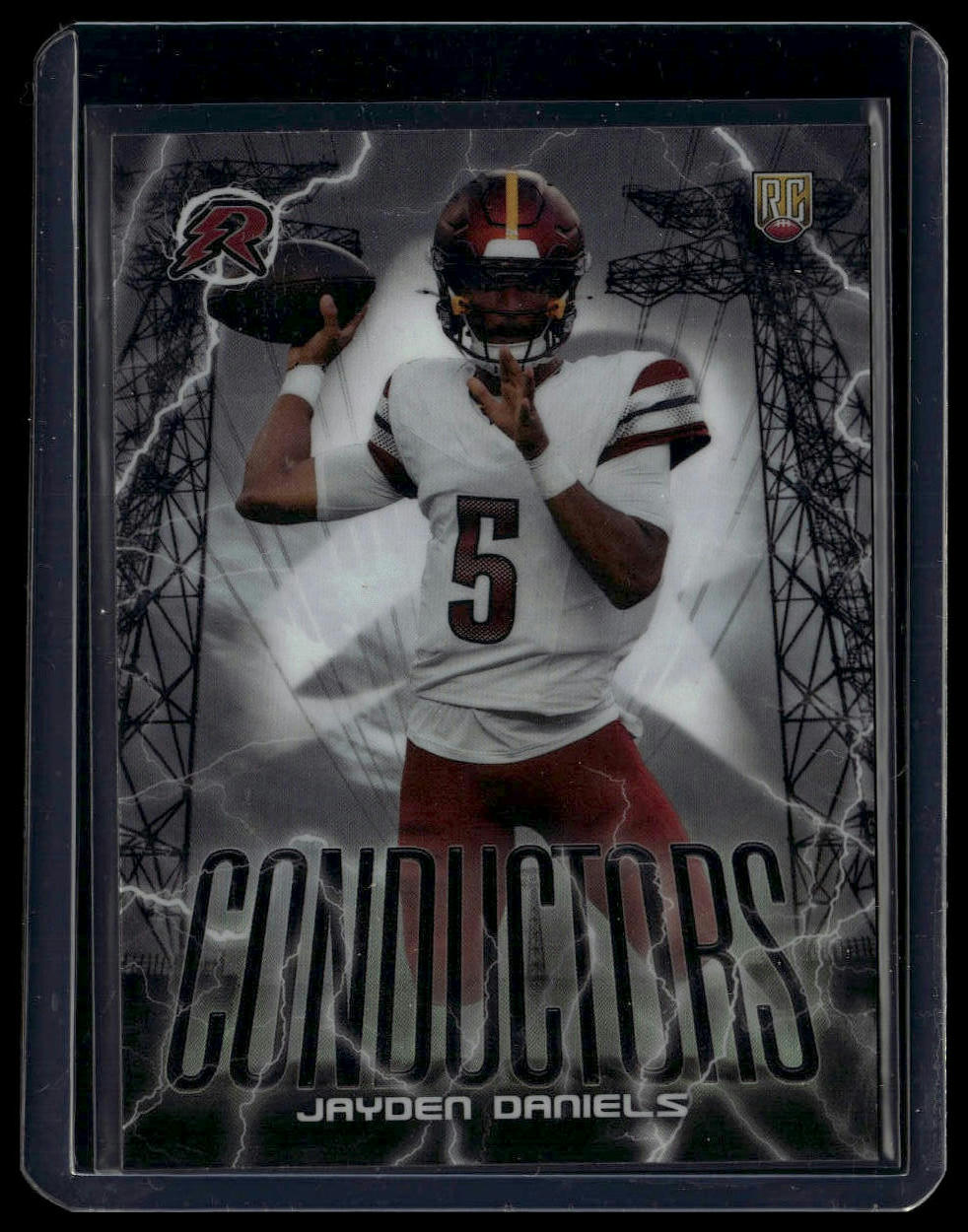 2024 Topps Resurgence #C-6 Jayden Daniels Conductors Refractor