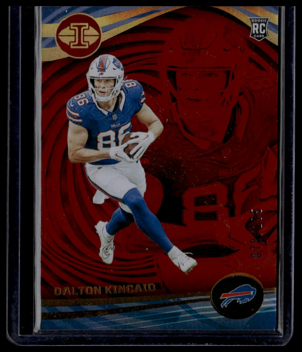 2023 Panini Illusions #13 Dalton Kincaid Red Trophy Collection #/175