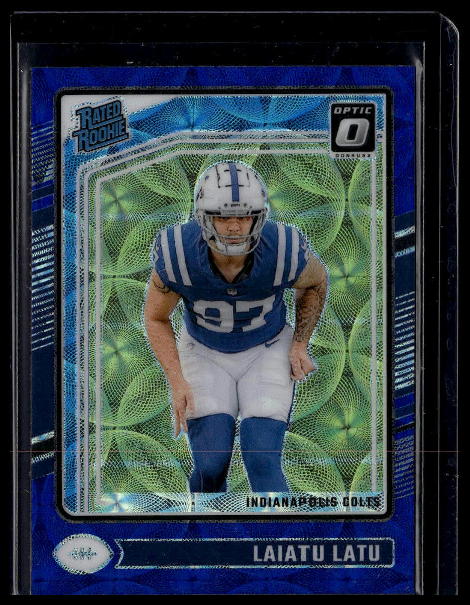 2024 Donruss Optic #267 Laiatu Latu Blue Scope