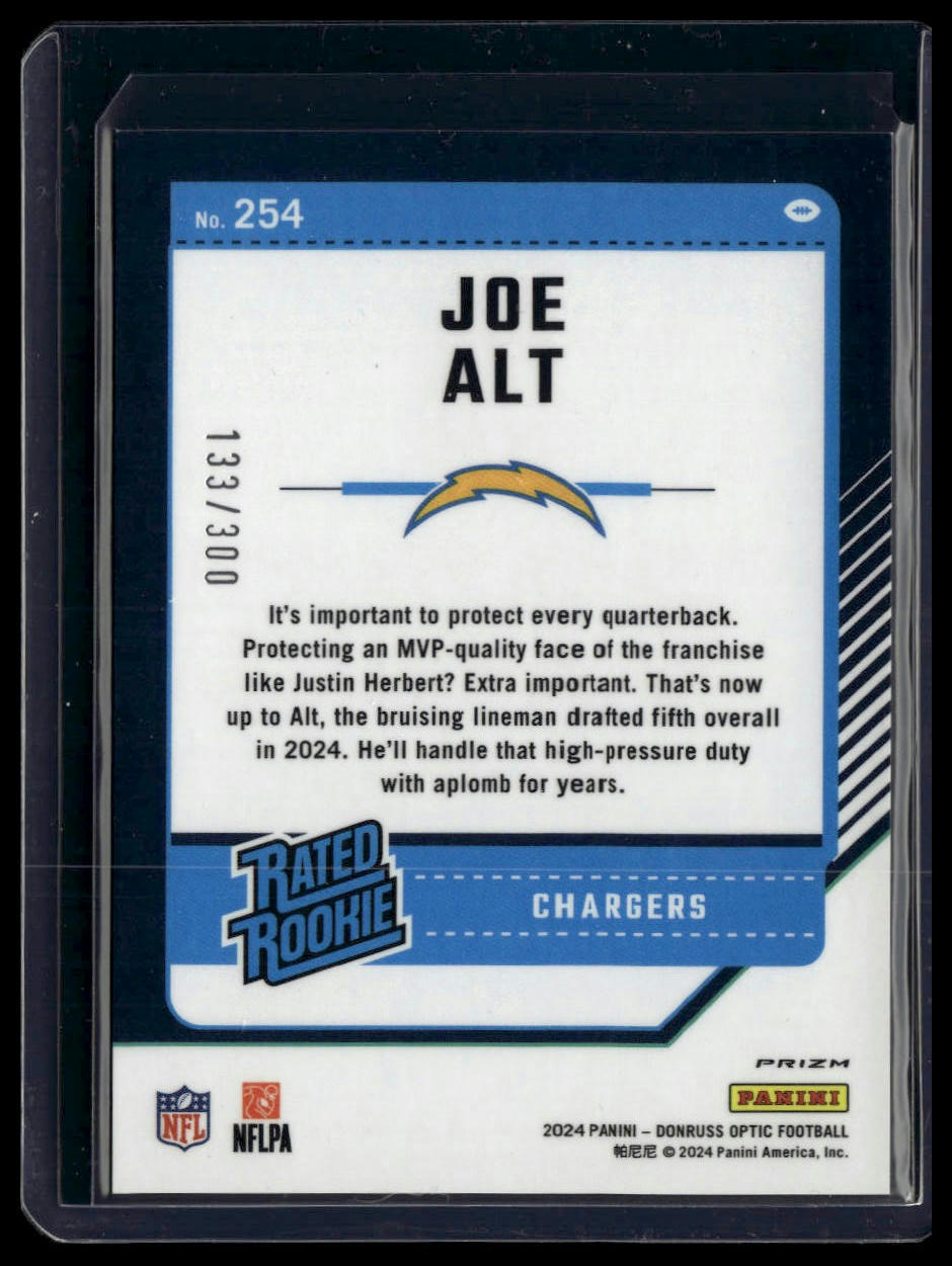 2024 Donruss Optic #254 Joe Alt Wave #/300