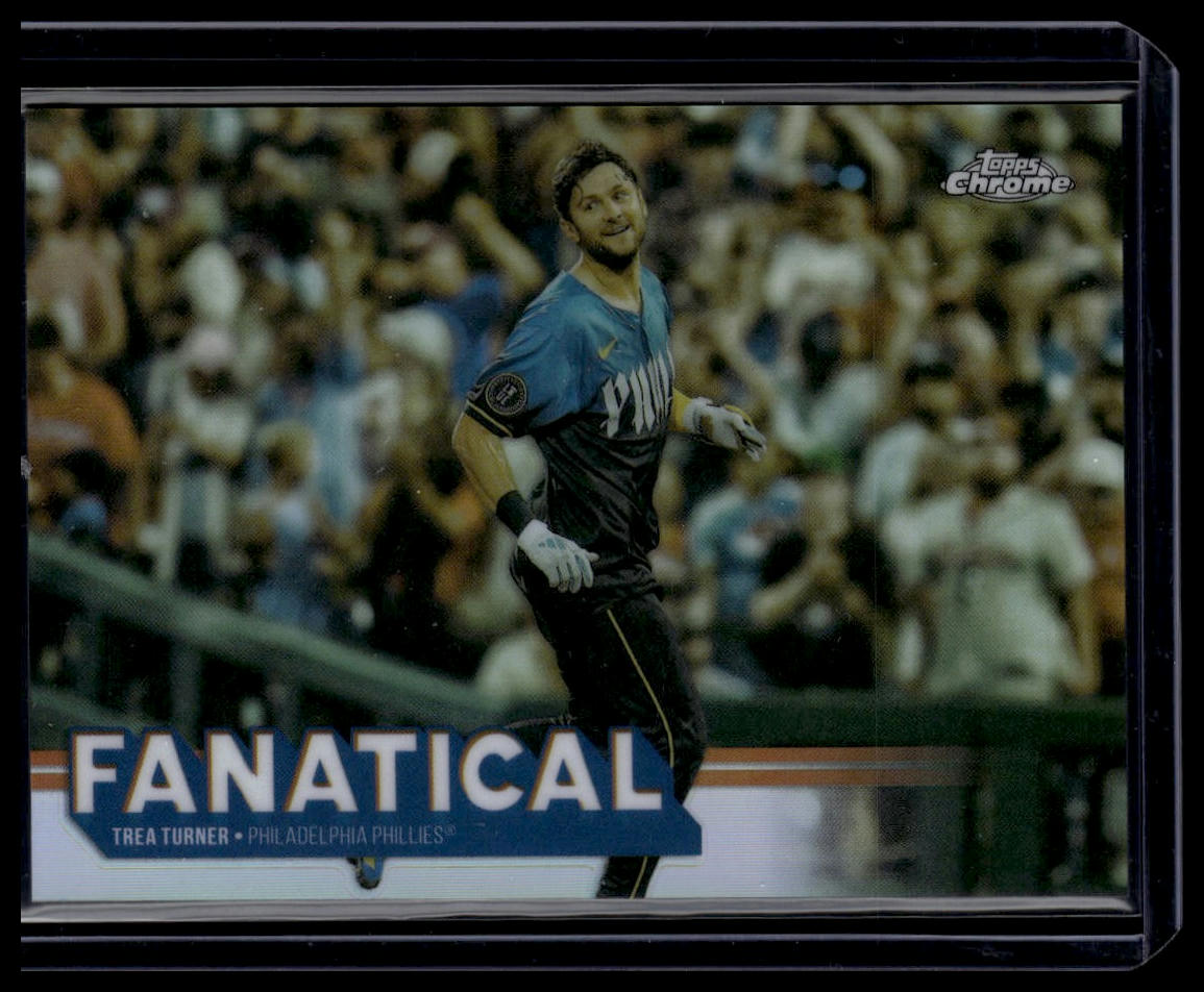 2025 Topps Chrome #FAN-4 Trea Turner Fanatical