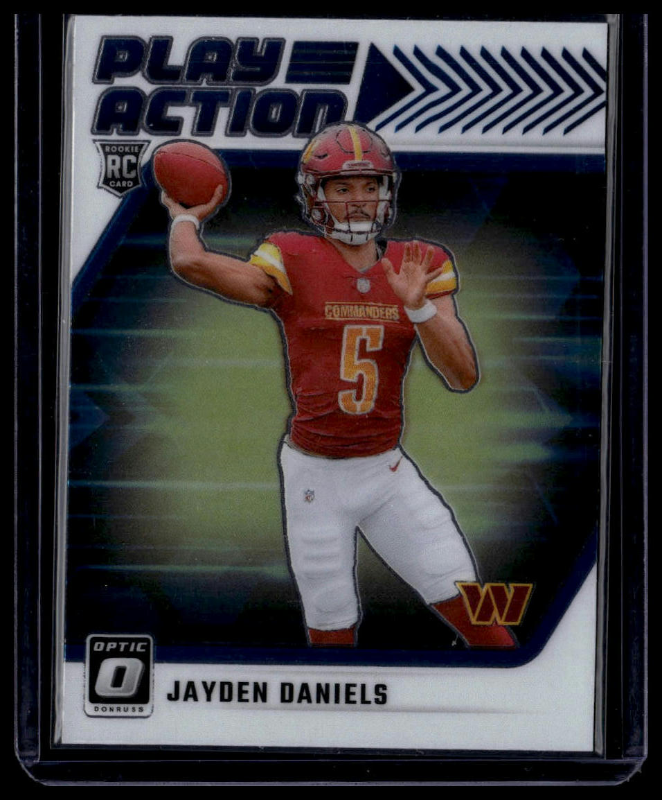 2024 Donruss Optic #1 Jayden Daniels Play Action