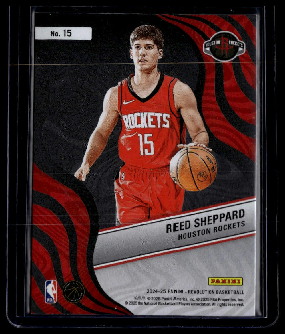2024-25 Panini Revolution #15 Reed Sheppard New Wave