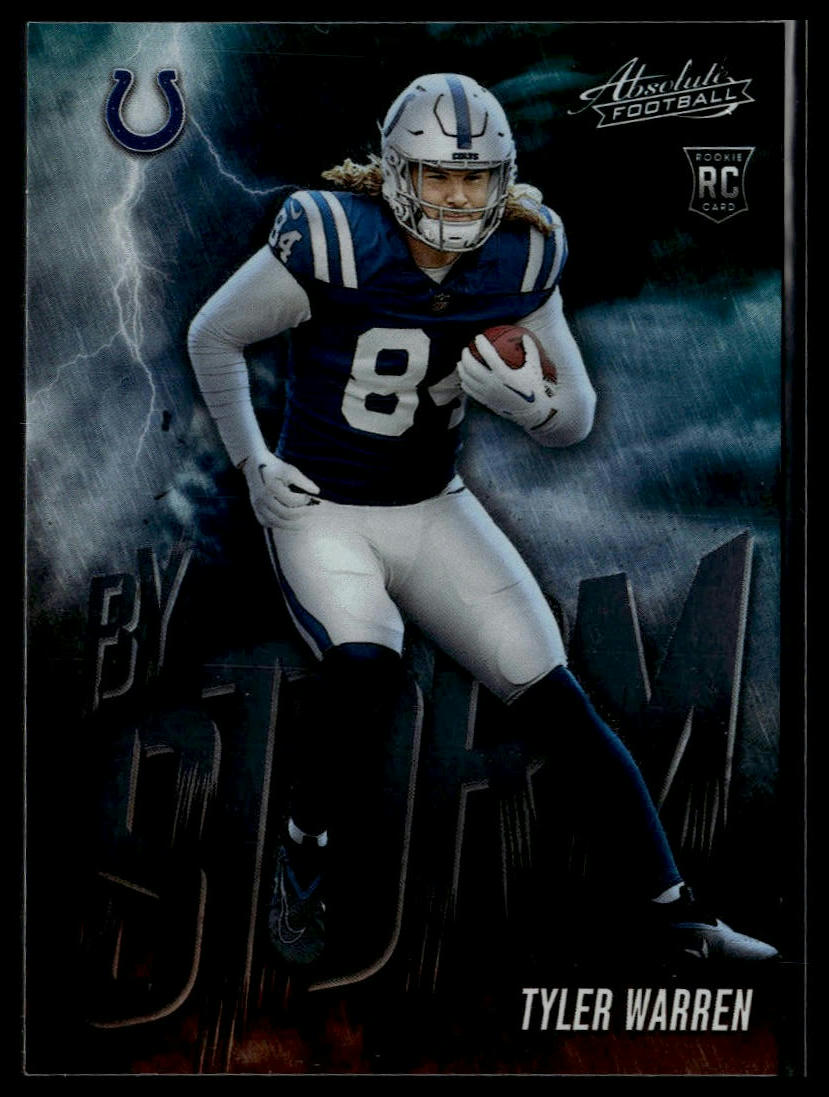 2025 Panini Absolute #20 Tyler Warren By Storm