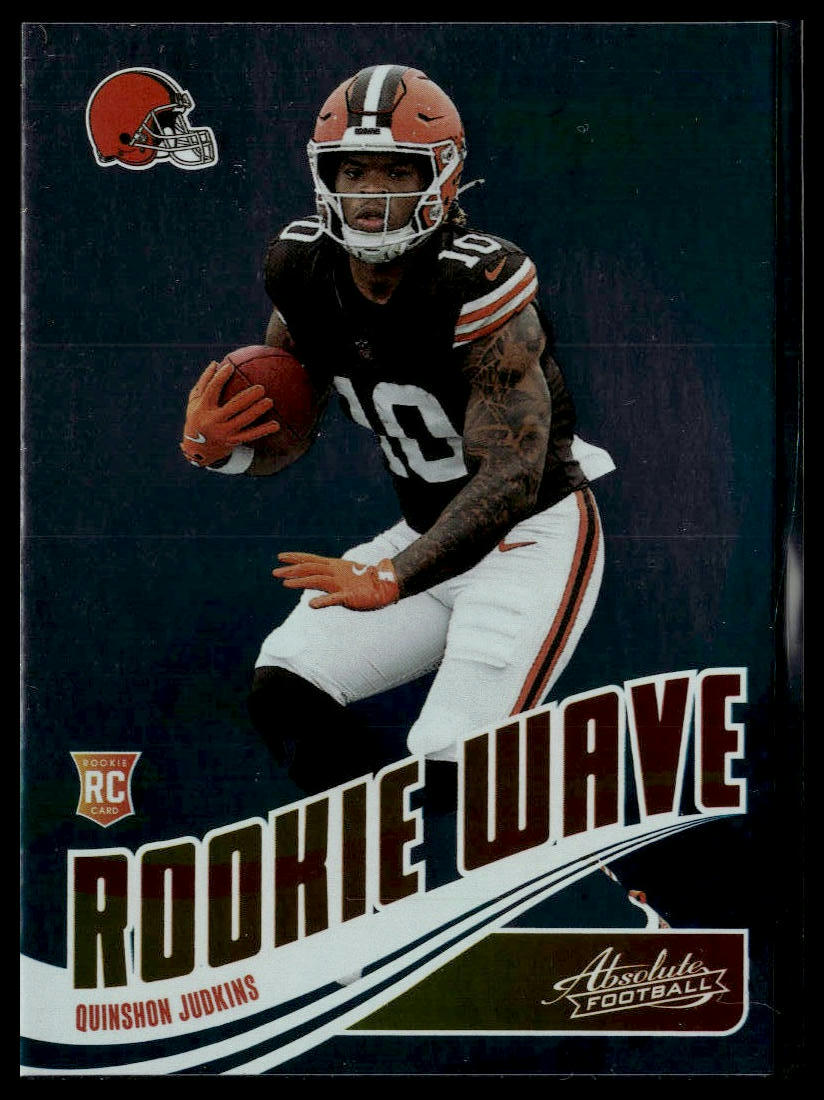 2025 Panini Absolute #RW-QJS Quinshon Judkins Rookie Wave