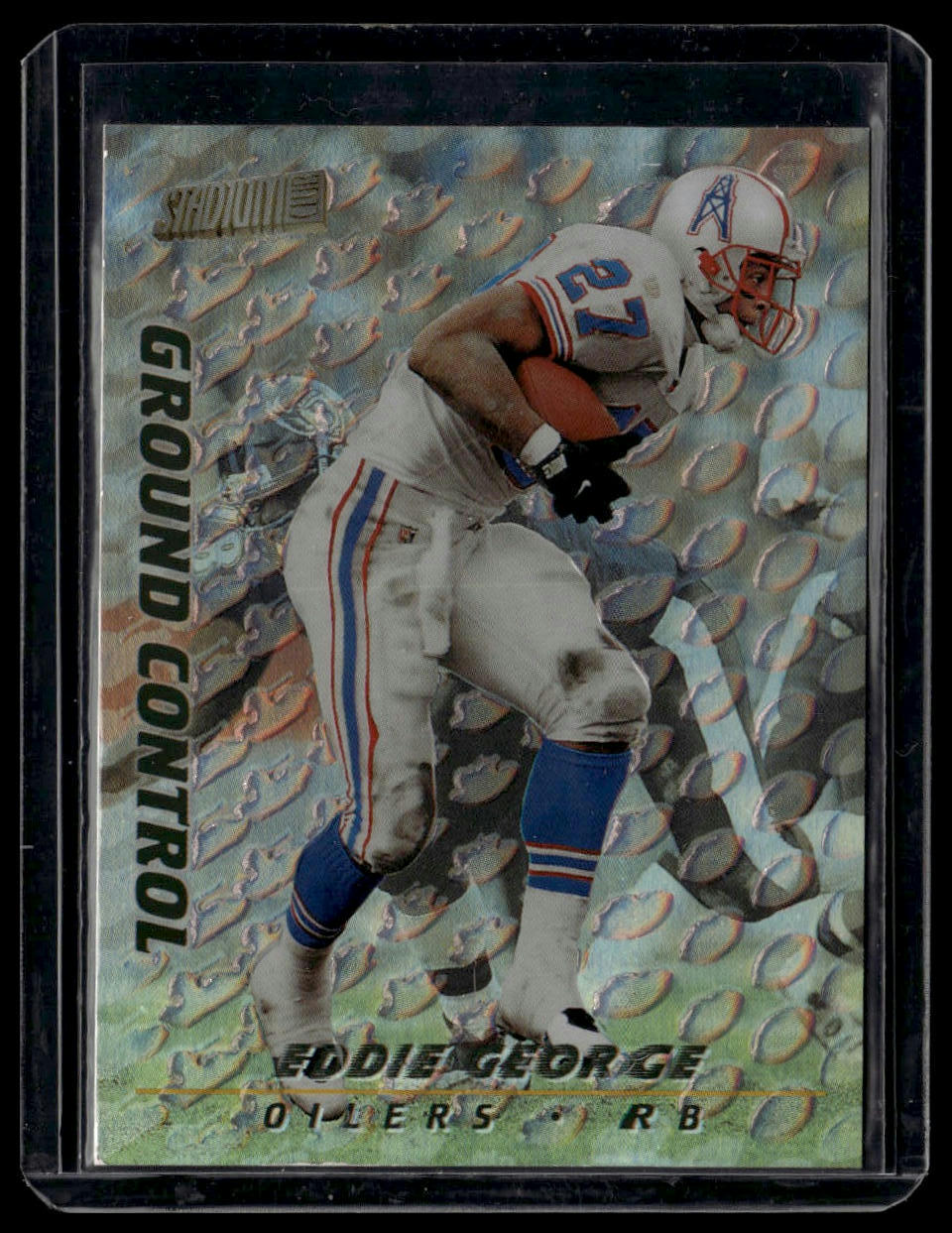 1997 Stadium Club #GC5 Eddie George Offensive Strikes