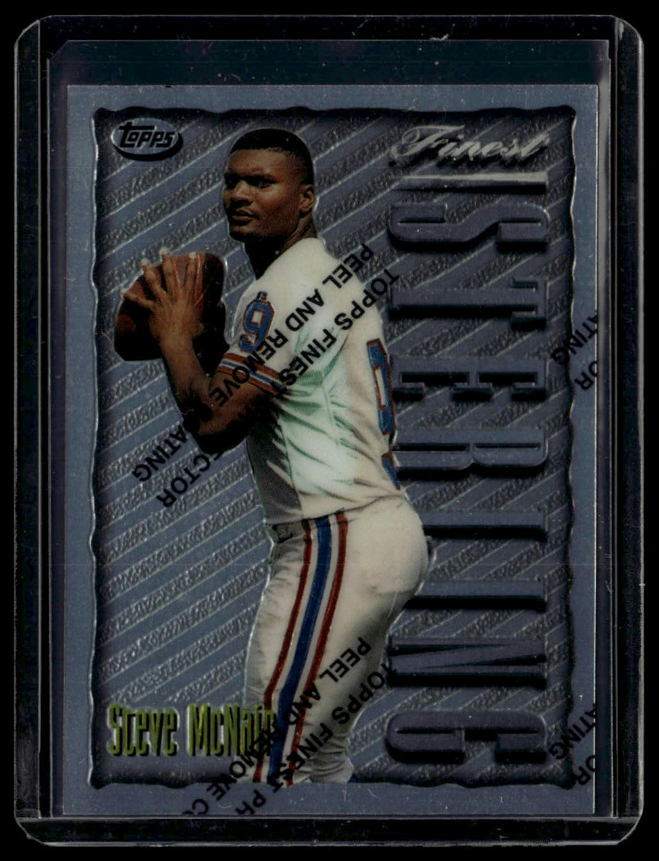 1996 Finest #184 Steve McNair