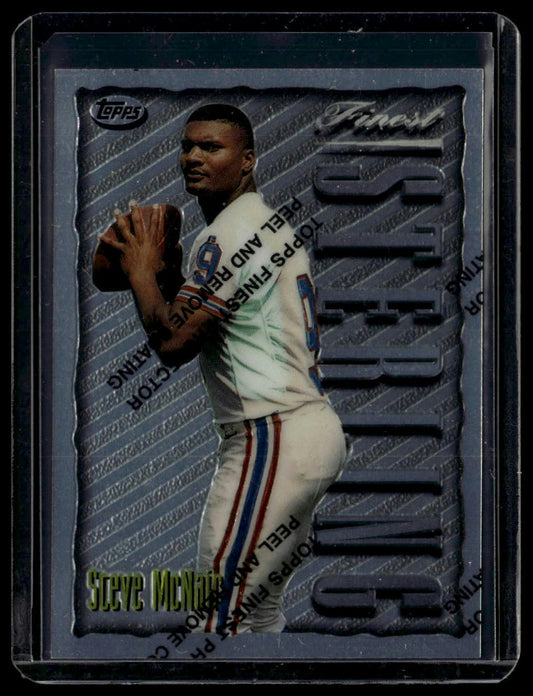 1996 Finest #184 Steve McNair