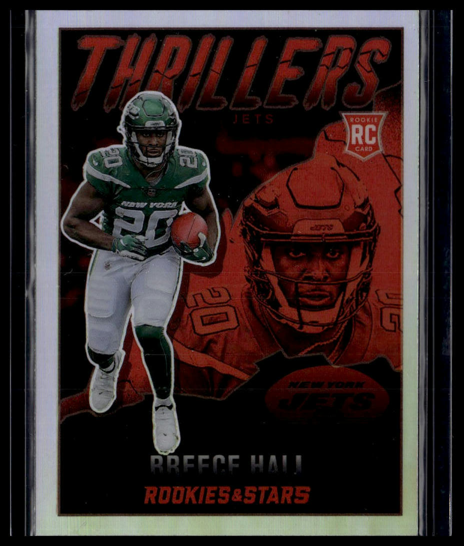 2022 Panini Rookies & Stars #TH-28 Breece Hall Thrillers Silver