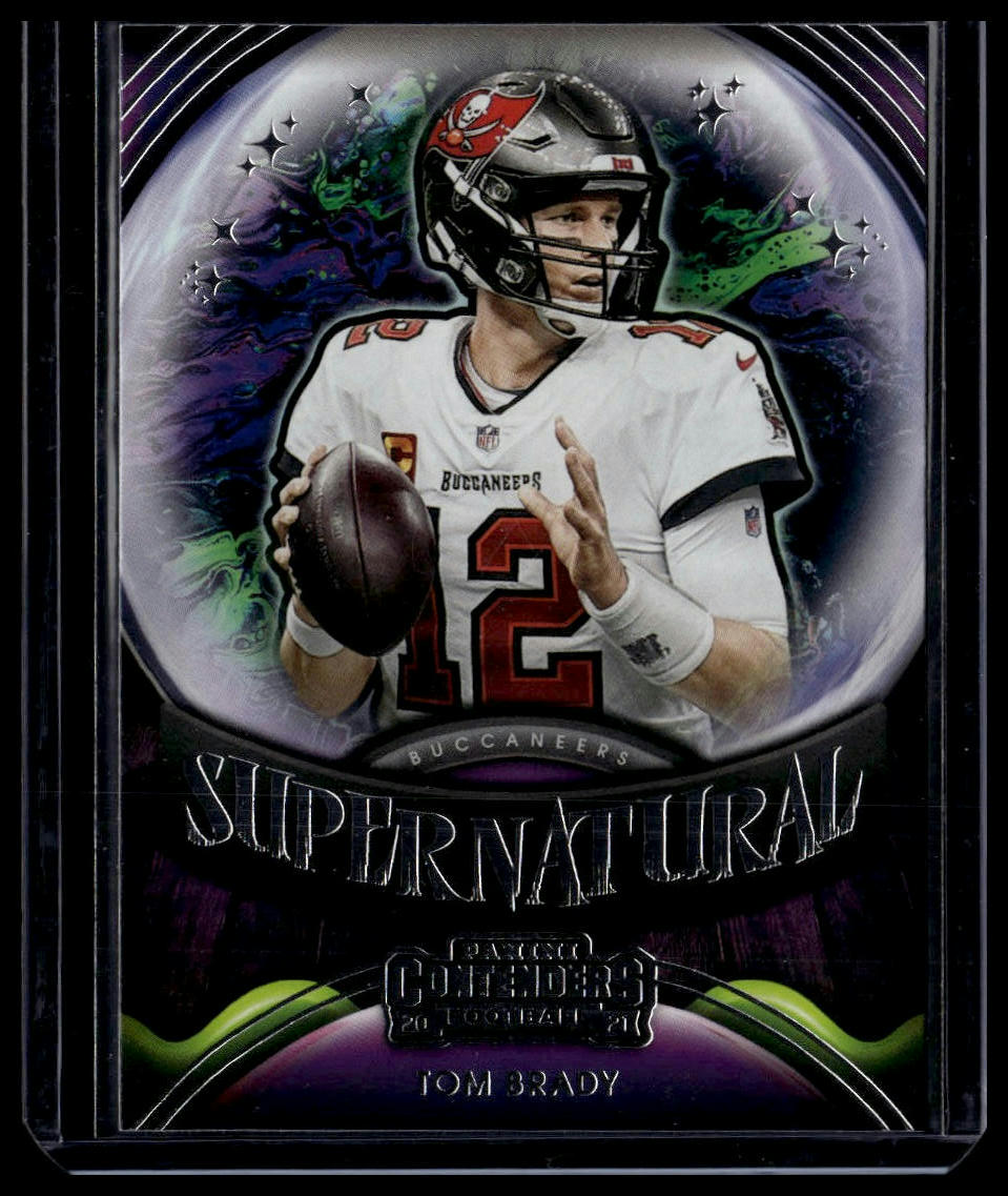 2021 Panini Contenders #SN-TBR Tom Brady Supernatural