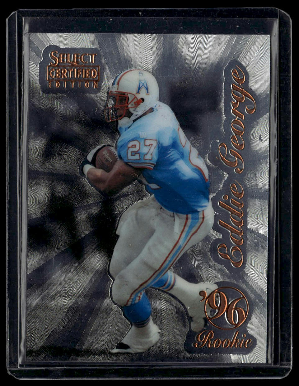 1996 Select Certified #100 Eddie George