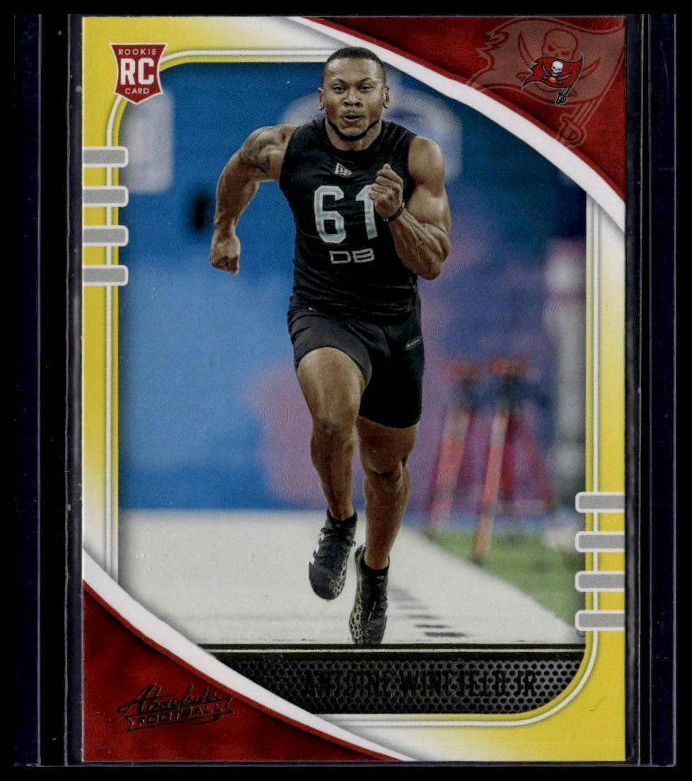 2020 Panini Absolute #107 Antoine Winfield Jr. Yellow