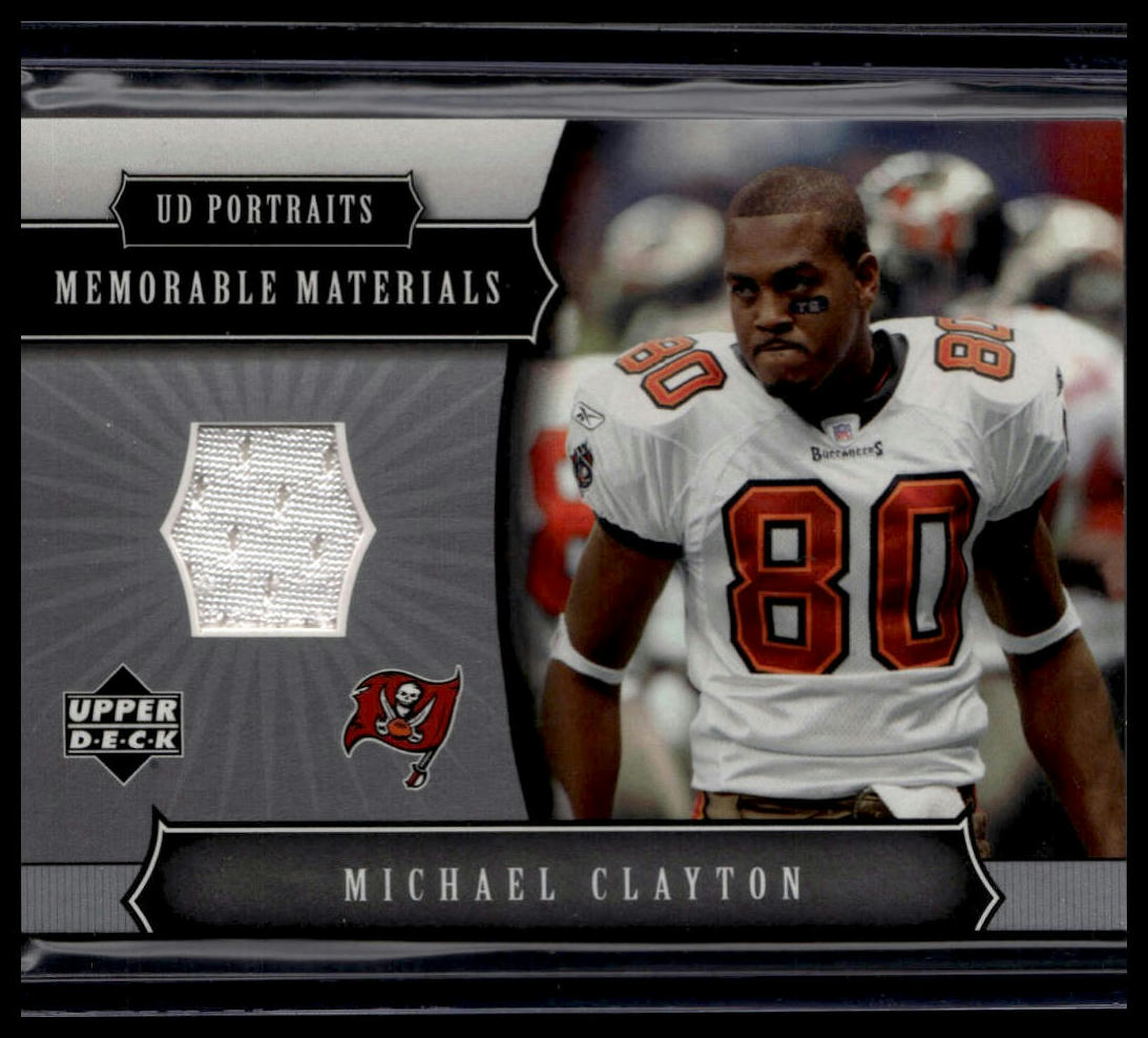 2005 Upper Deck Portraits #MM-MC Michael Clayton Memorable Materials