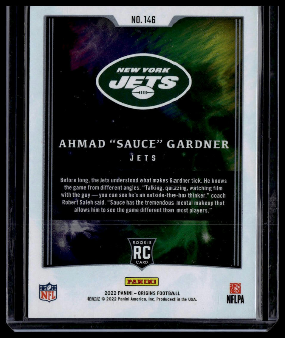 2022 Panini Origins #146 Ahmad "Sauce" Gardner