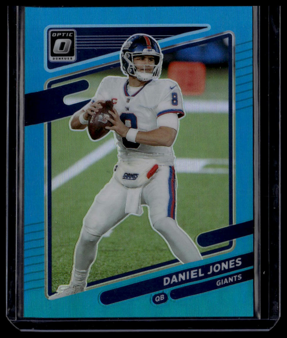 2021 Donruss Optic #15 Daniel Jones Aqua #/299
