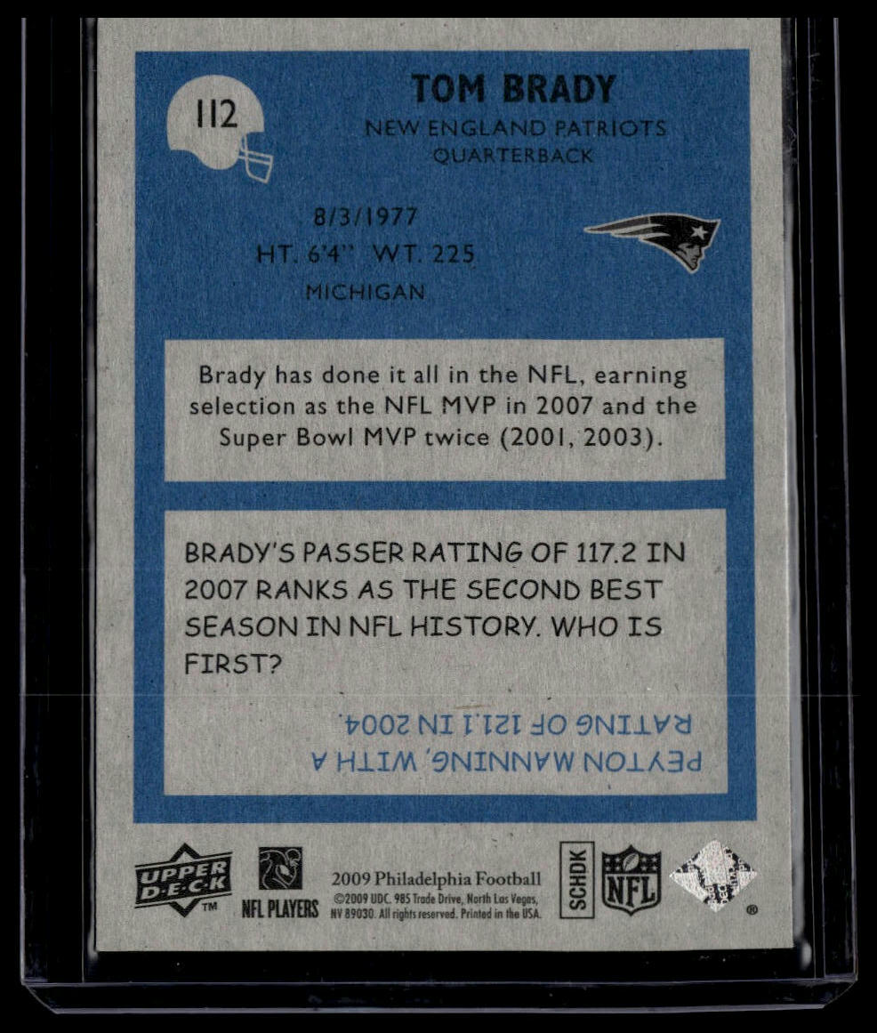 2009 Philadelphia #112 Tom Brady