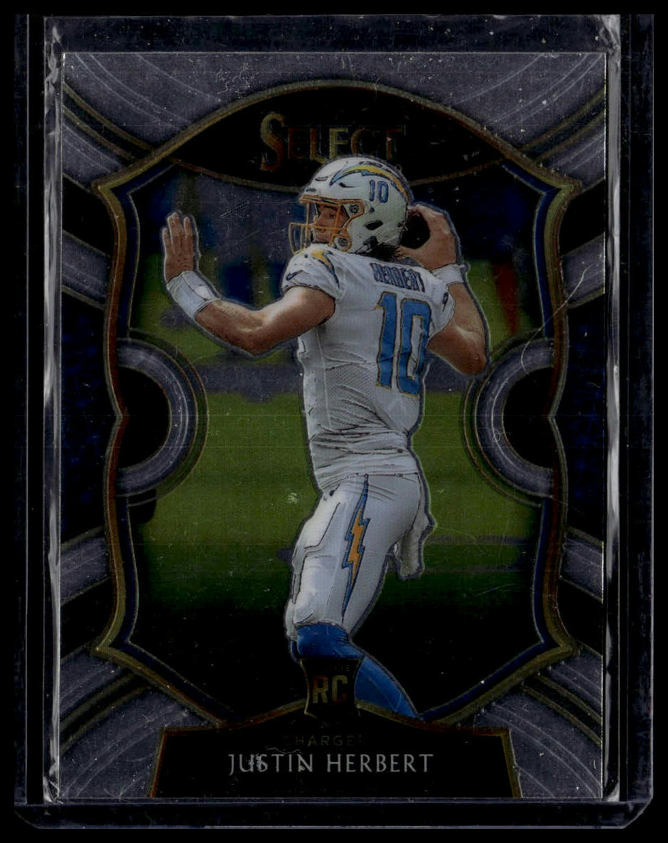 2020 Panini Select #44 Justin Herbert