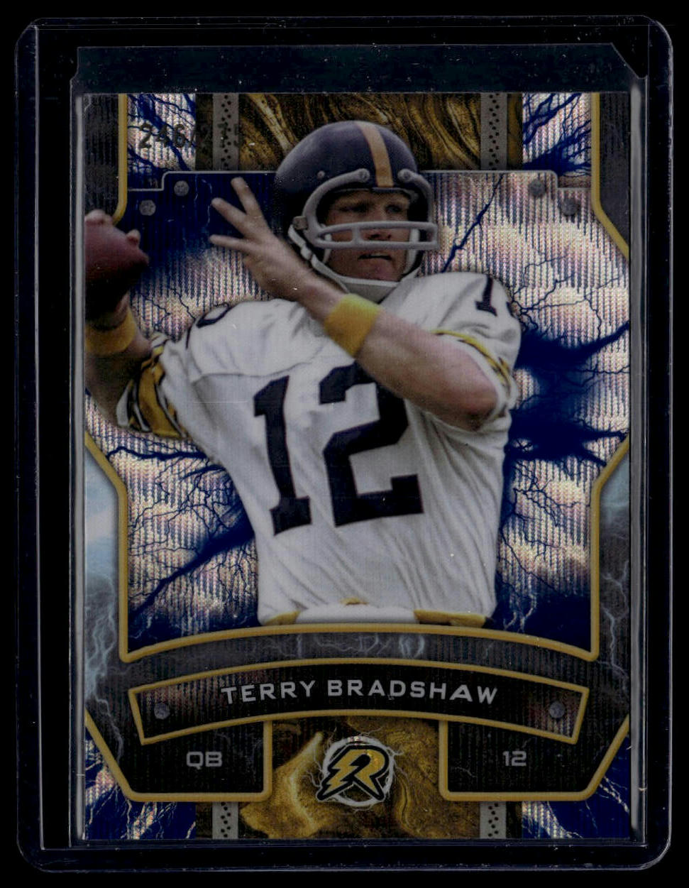 2024 Topps Resurgence #88 Terry Bradshaw Navy Surge #/275
