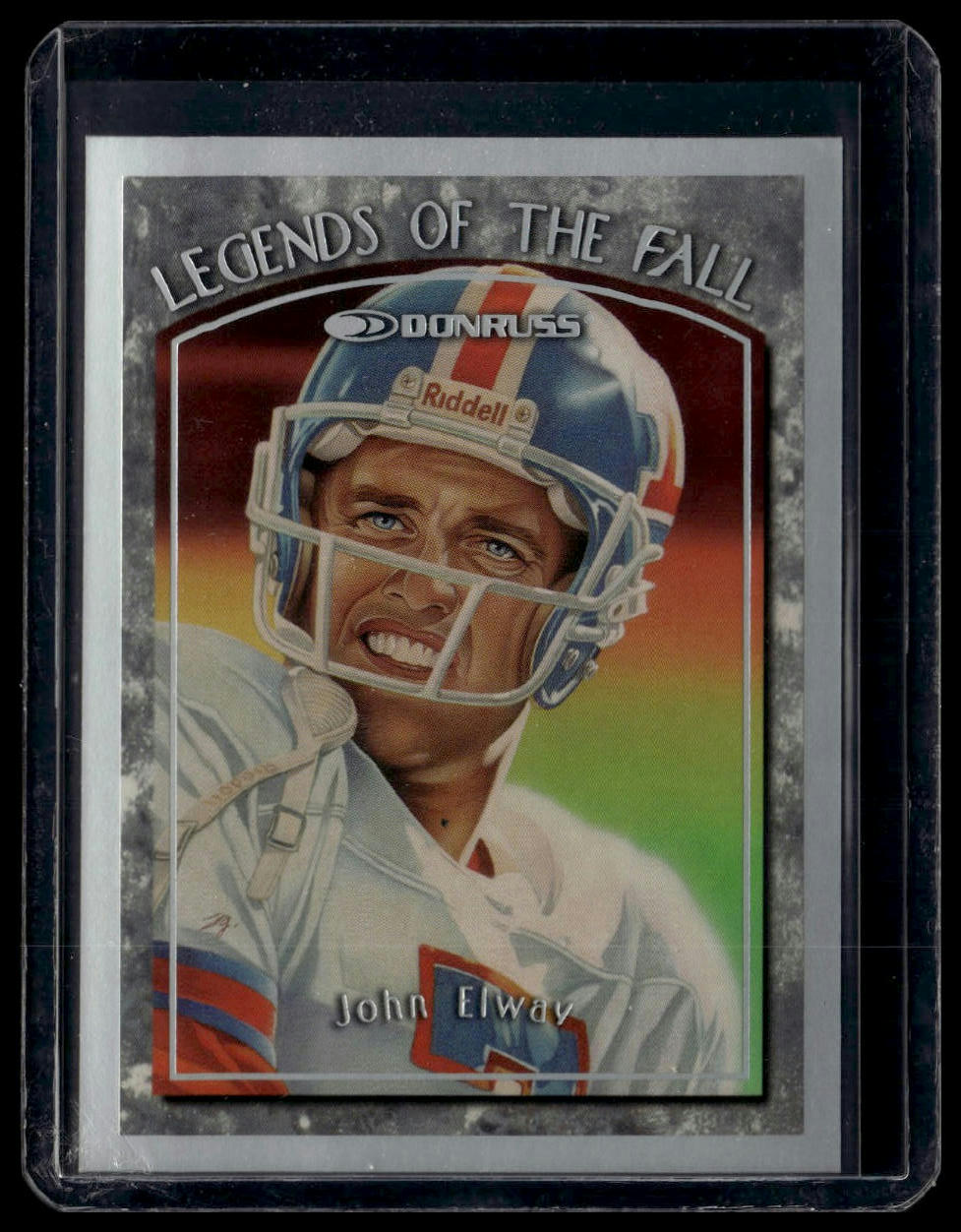 1997 Donruss #3 John Elway Legends of the Fall Canvas #/10000