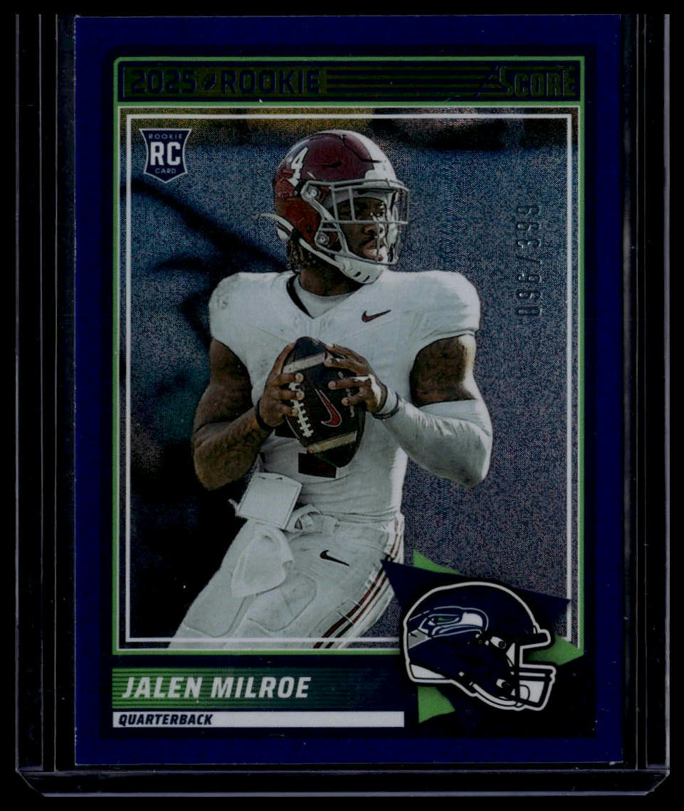 2025 Score #29 Jalen Milroe Dots Blue #/399