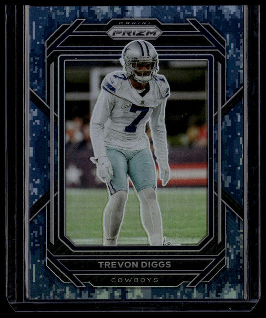 2022 Panini Prizm #83 Trevon Diggs Navy Camo #/25
