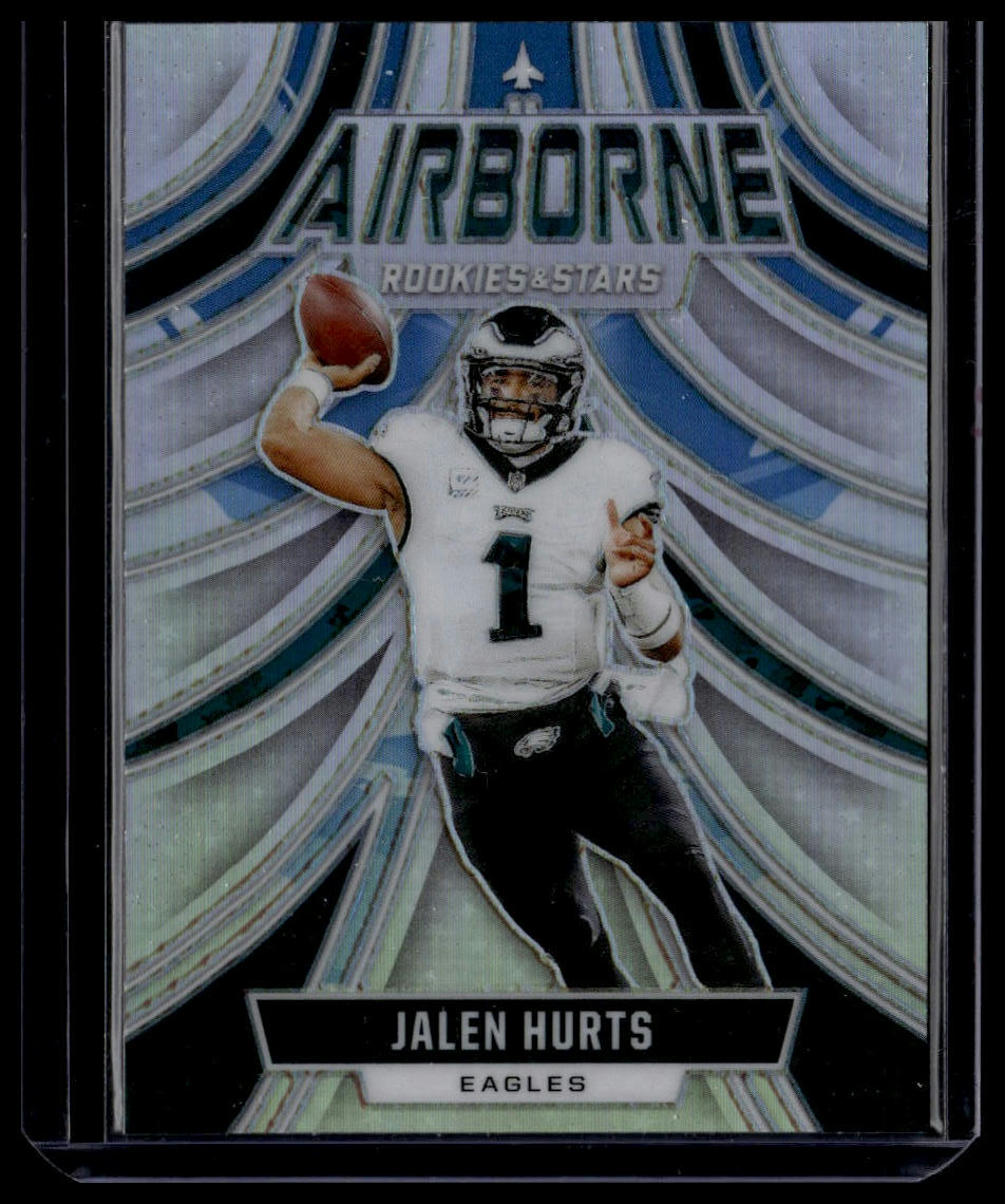 2024 Panini Rookies & Stars #A-JHS Jalen Hurts Airborne Silver