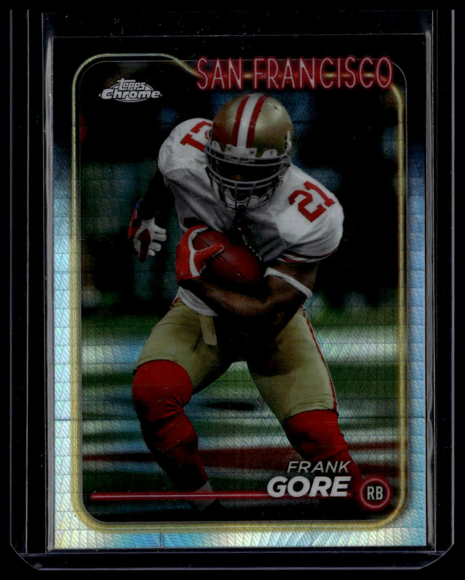 2024 Topps Chrome #179 Frank Gore Prism Refractor