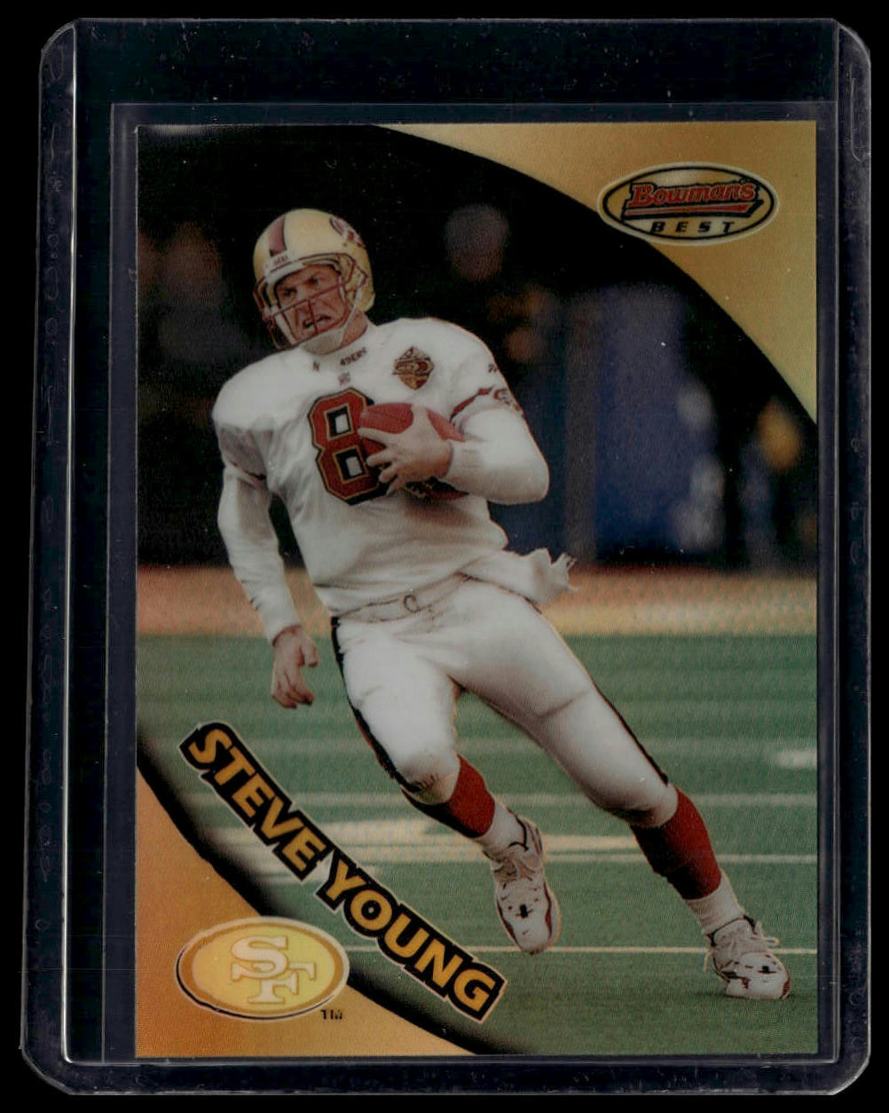 1997 Bowman's Best #20 Steve Young Refractors