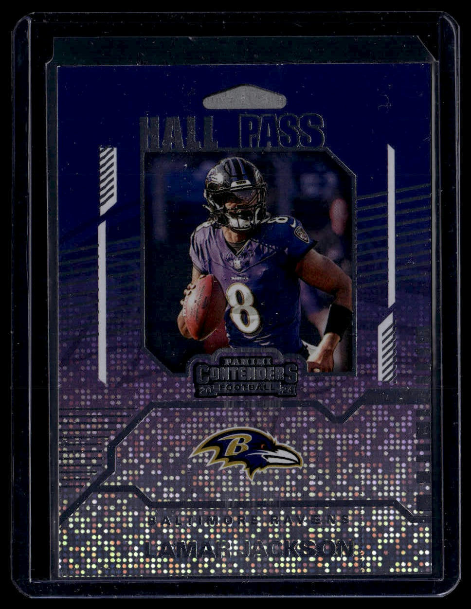 2024 Panini Contenders #9 Lamar Jackson Hall Pass