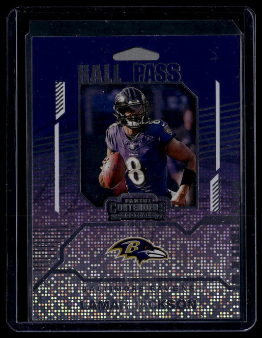 2024 Panini Contenders #9 Lamar Jackson Hall Pass