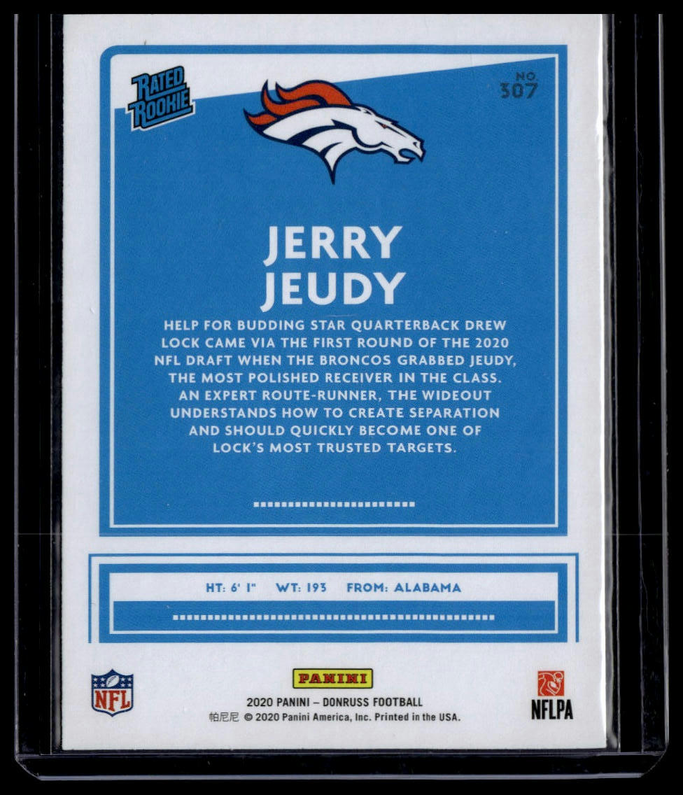2020 Donruss #307 Jerry Jeudy