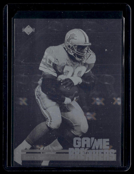 1991 Upper Deck #GB1 Barry Sanders Game Breakers