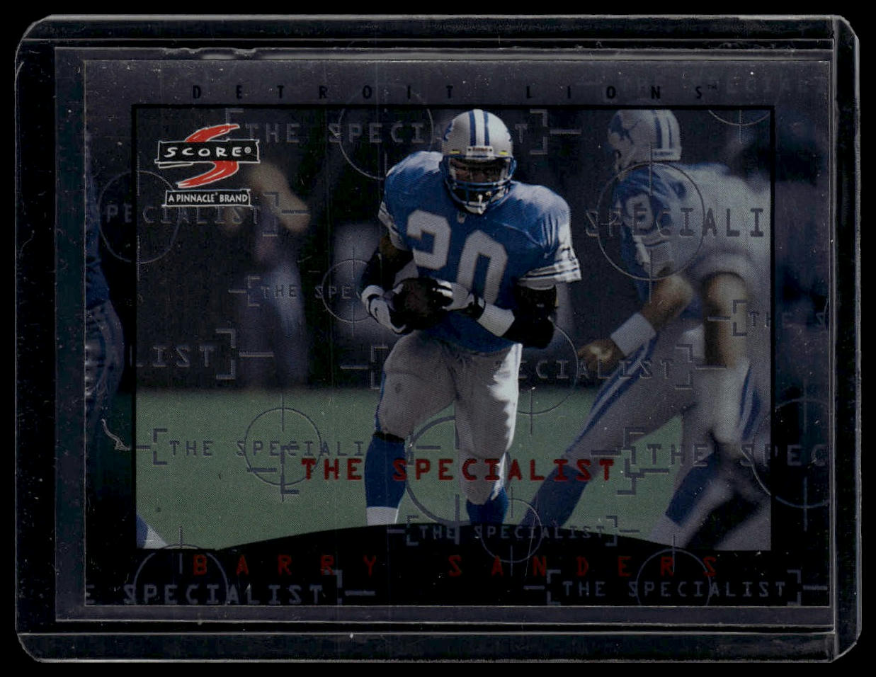 1997 Score Hobby Reserve #6 Barry Sanders The Specialist