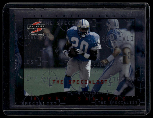 1997 Score Hobby Reserve #6 Barry Sanders The Specialist
