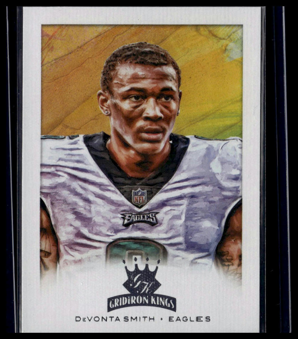 2021 Panini Chronicles #GK-25 DeVonta Smith Gridiron Kings