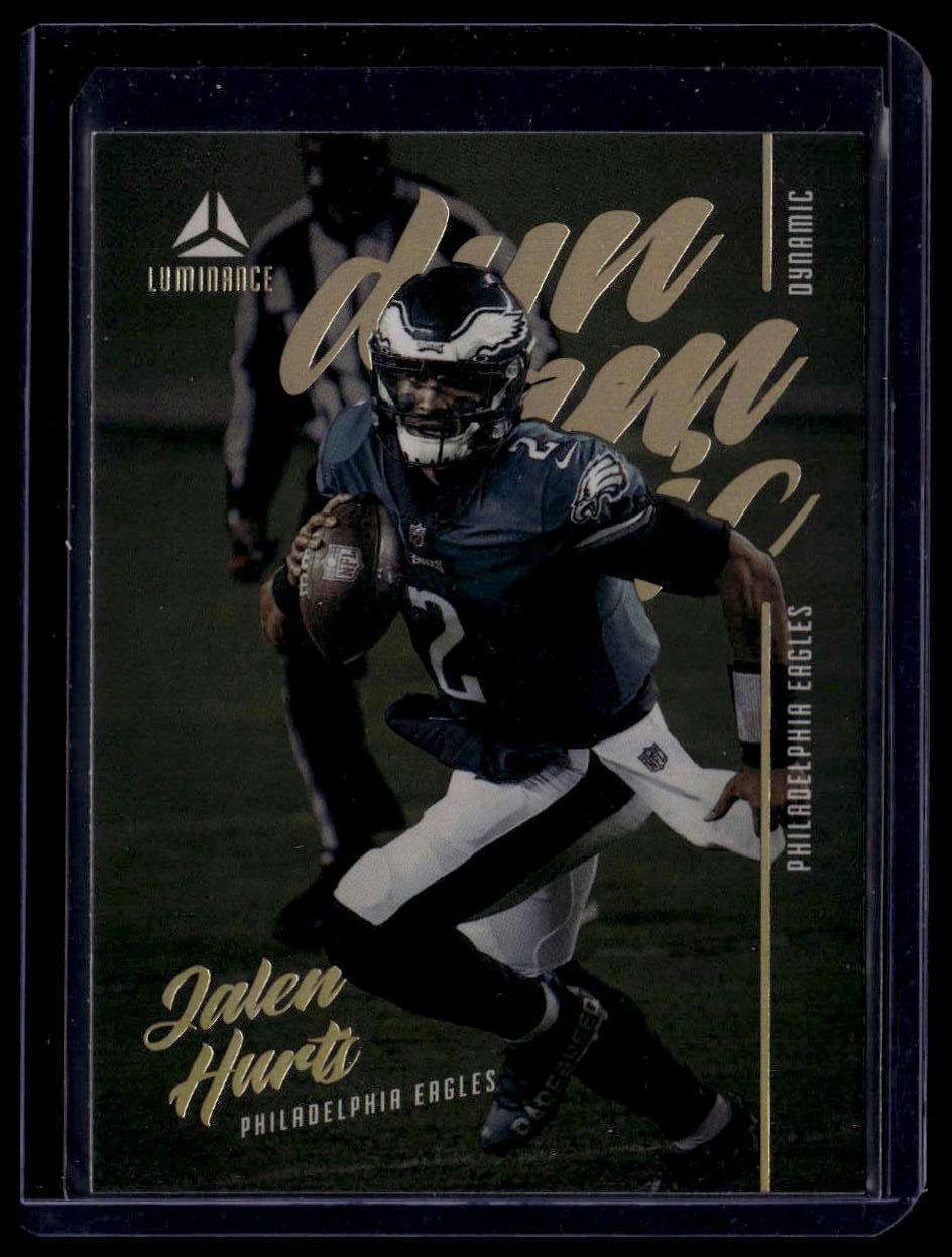 2021 Panini Luminance #D-14 Jalen Hurts Dynamic