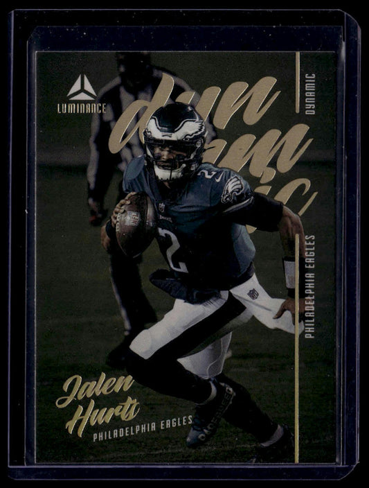 2021 Panini Luminance #D-14 Jalen Hurts Dynamic