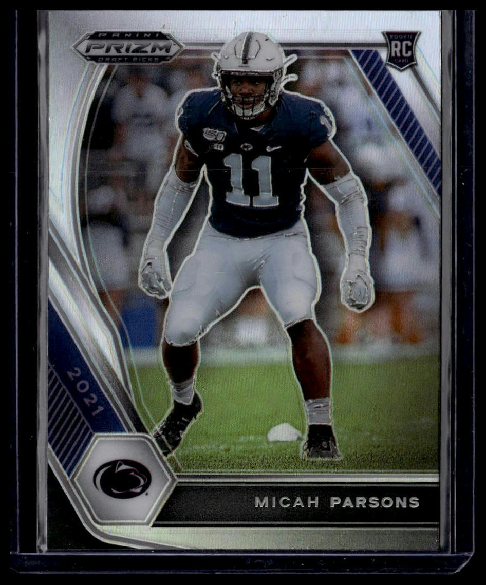 2021 Panini Prizm Draft Picks Collegiate #136 Micah Parsons Silver
