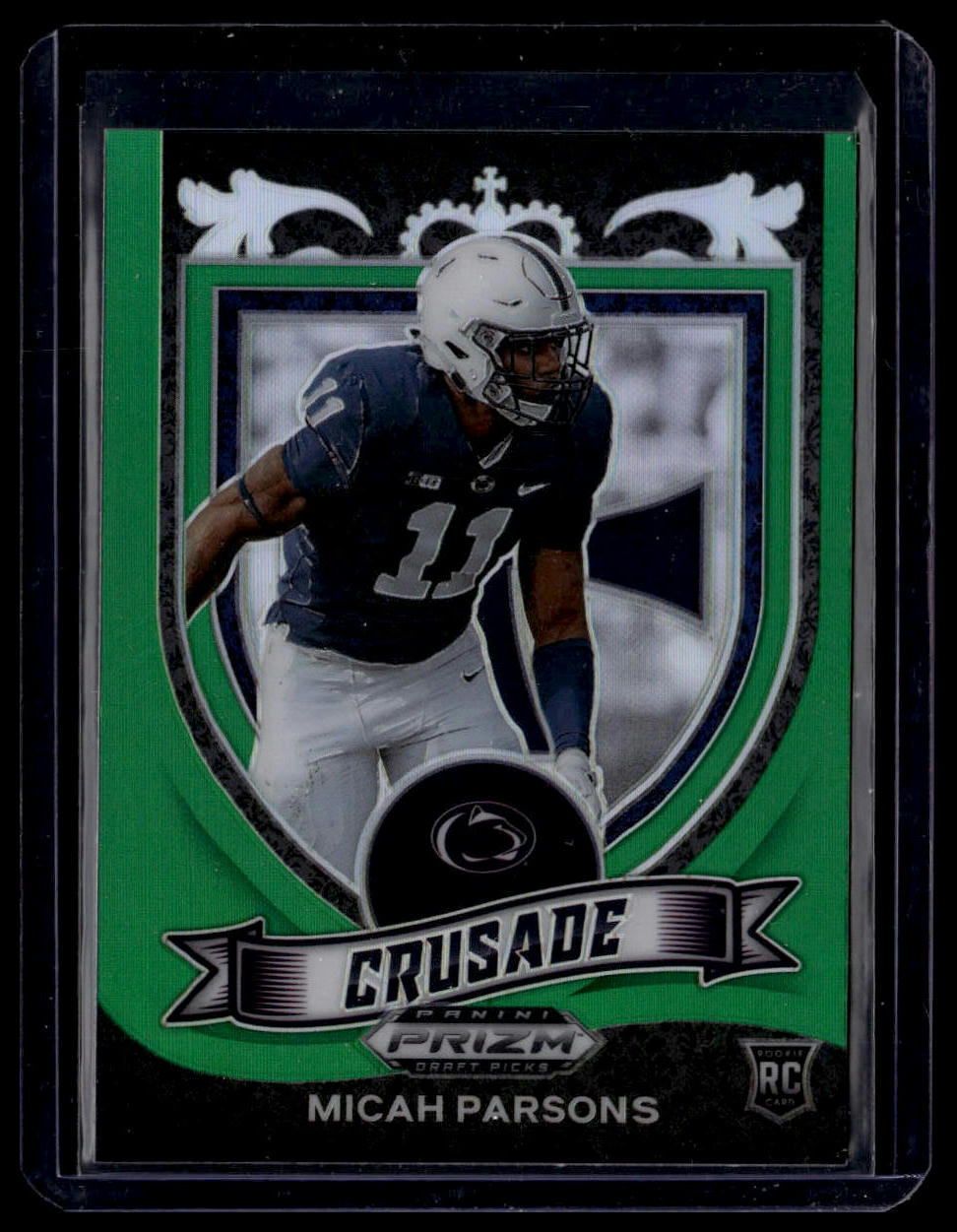 2021 Panini Prizm Draft Picks Collegiate #175 Micah Parsons Green