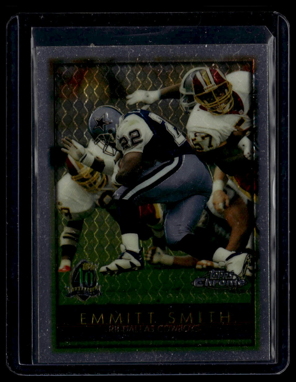 1996 Topps Chrome #108 Emmitt Smith