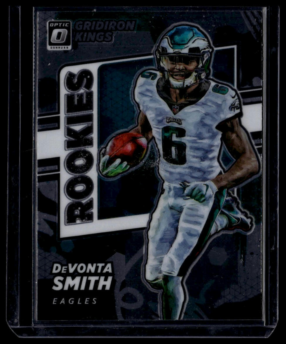 2021 Donruss Optic #RGK-5 DeVonta Smith Rookie Gridiron Kings