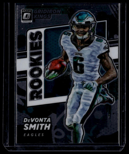 2021 Donruss Optic #RGK-5 DeVonta Smith Rookie Gridiron Kings